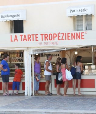 Den lokale bager i St. Maxime